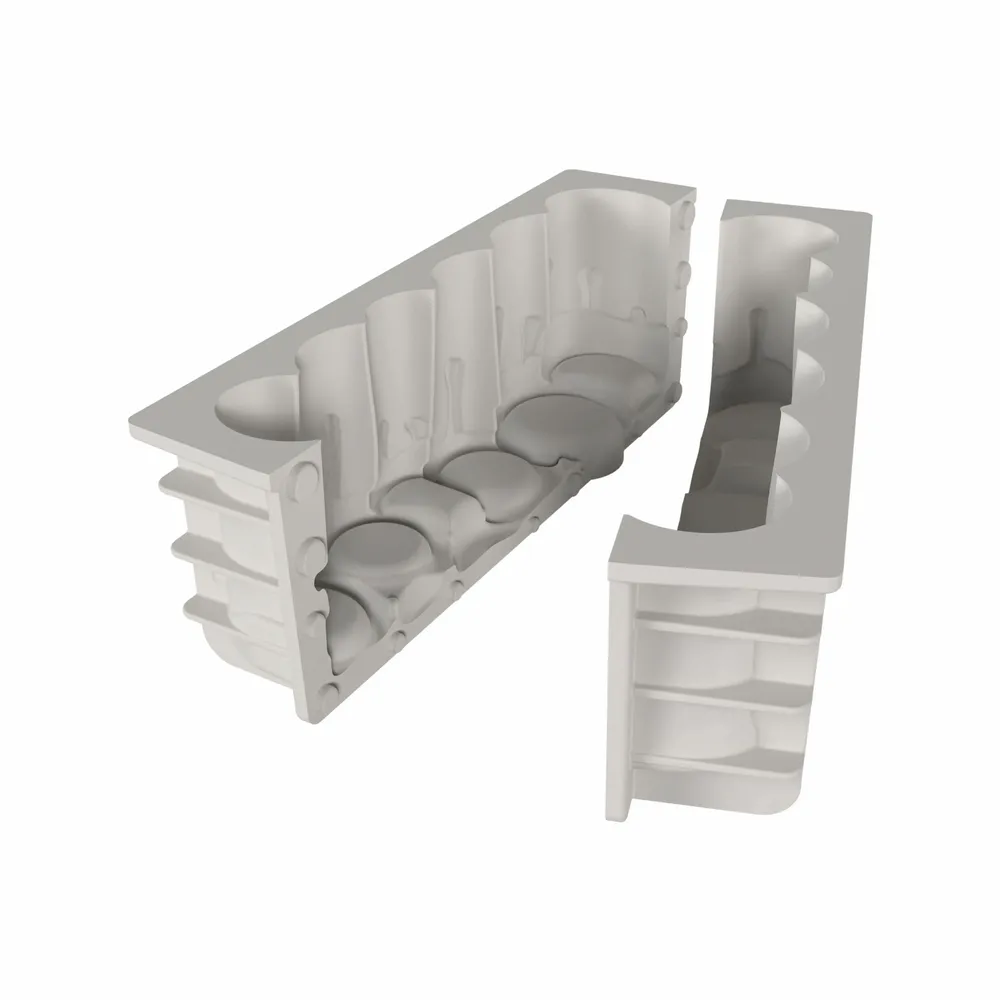 Kitchen utensils - BUCHE LUMIERE - SILICONE MOULDS + PLASTIC BASE + MOULD FOR DECORATION - SILIKOMART S.R.L.