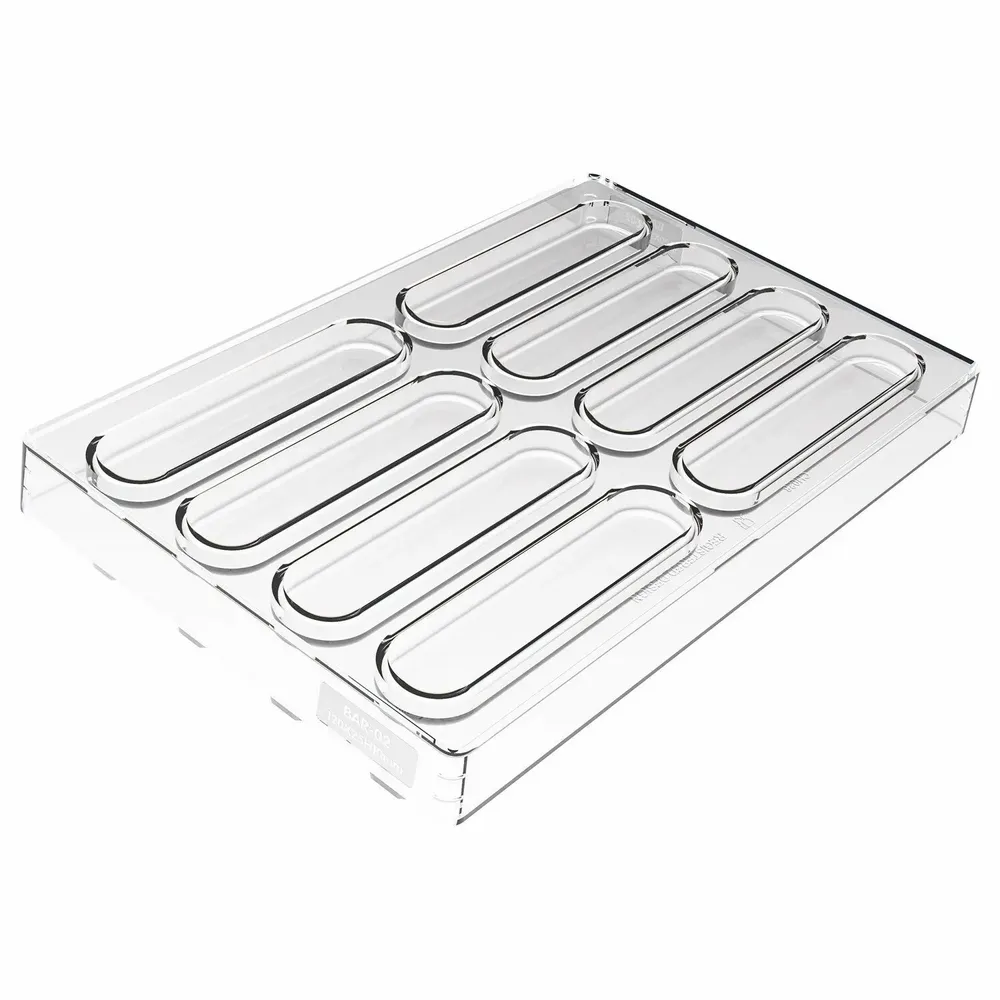 Kitchen utensils - KIT BAR VULCANO - CH028 TRITAN MOULD 120X25 H 10 MM + ICHB06 SILICONE MOULD N.8 - SILIKOMART S.R.L.