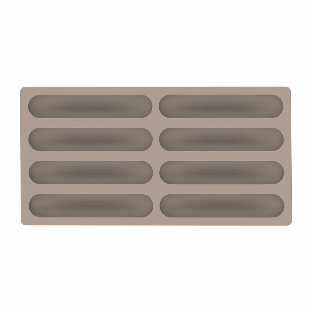 Kitchen utensils - KIT BAR VULCANO - CH028 TRITAN MOULD 120X25 H 10 MM + ICHB06 SILICONE MOULD N.8 - SILIKOMART S.R.L.