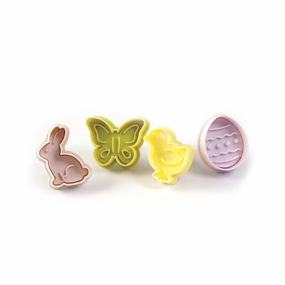 Kitchen utensils - ACC090 MINI COOKIE CUTTER EASTER - BABY CUTTER 50X36 H 18 MM - SILIKOMART S.R.L.