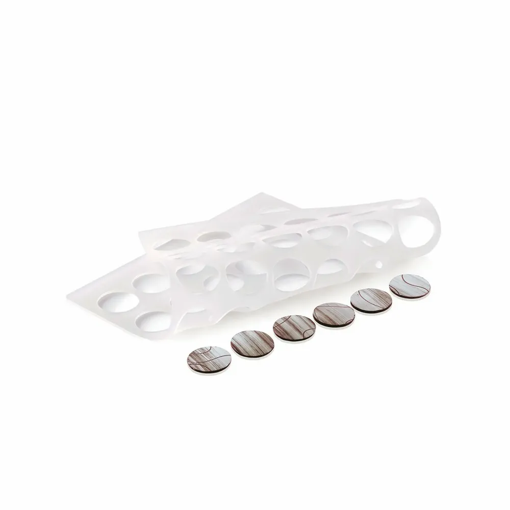 Kitchen utensils - ROUND CHABLON - SET 2 SILICONE MOULD ROUND CHABLON 297X210 ø30 MM - SILIKOMART S.R.L.