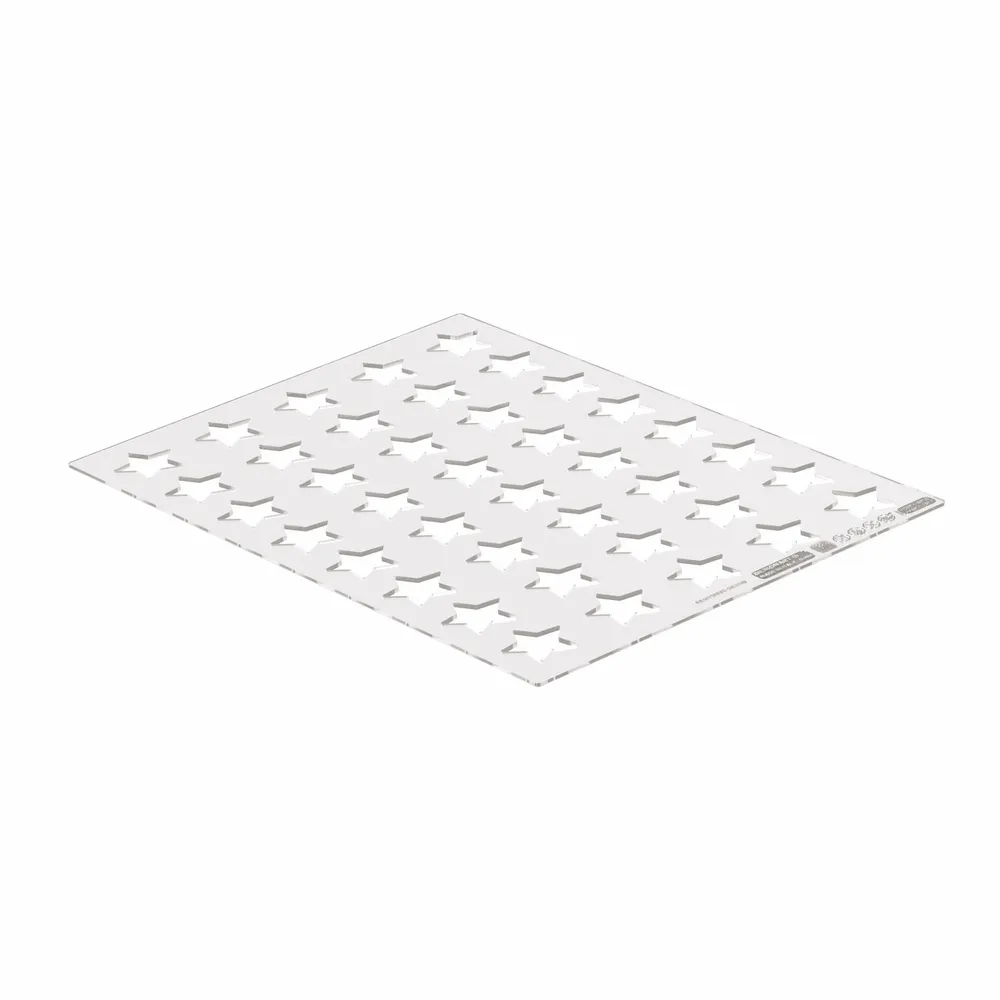 Kitchen utensils - CHABLON STAR - SET 2 SILICONE MOULDS CHABLON STAR ø30 MM - SILIKOMART S.R.L.