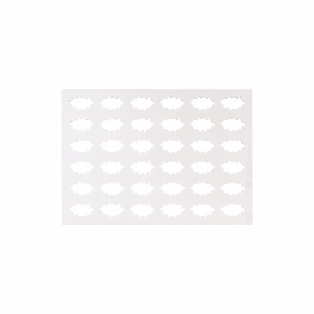 Kitchen utensils - CHABLON HOLLY - SET 2 SILICONE MOULDS CHABLON HOLLY 40X22 MM - SILIKOMART S.R.L.