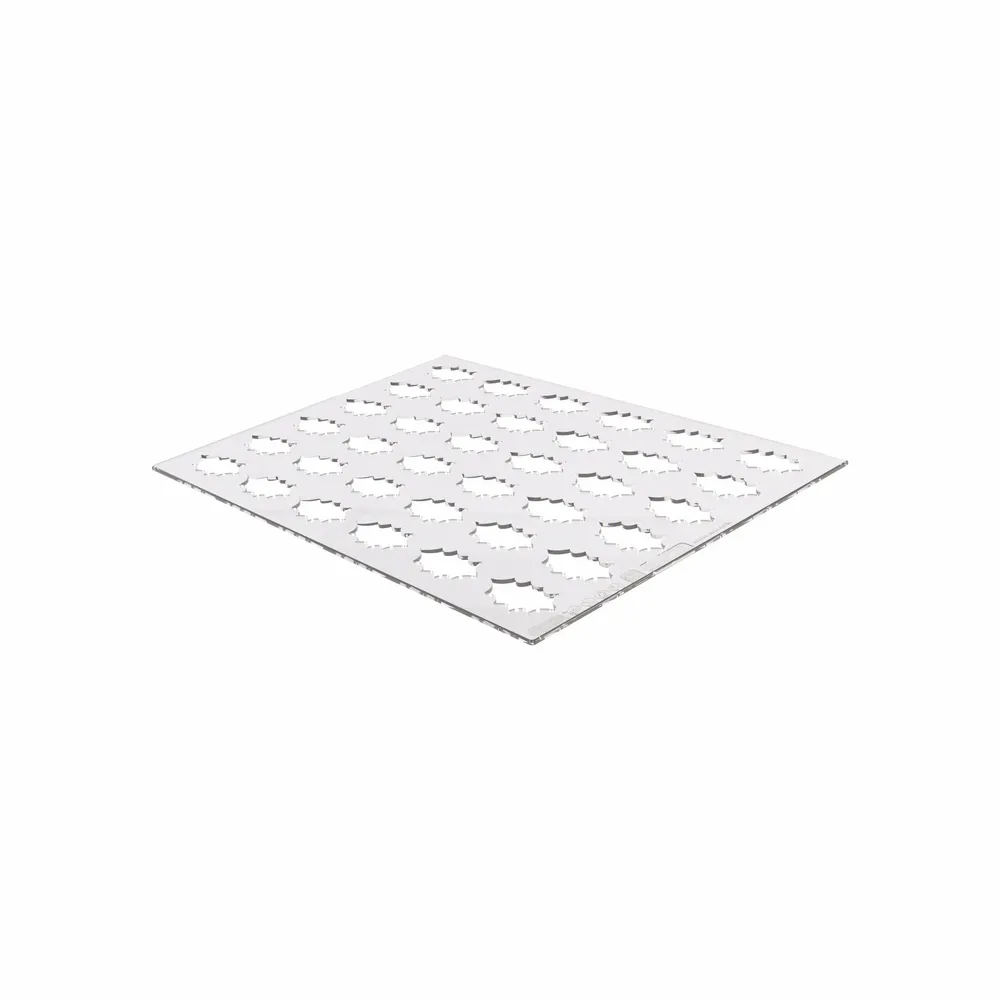 Kitchen utensils - CHABLON HOLLY - SET 2 SILICONE MOULDS CHABLON HOLLY 40X22 MM - SILIKOMART S.R.L.