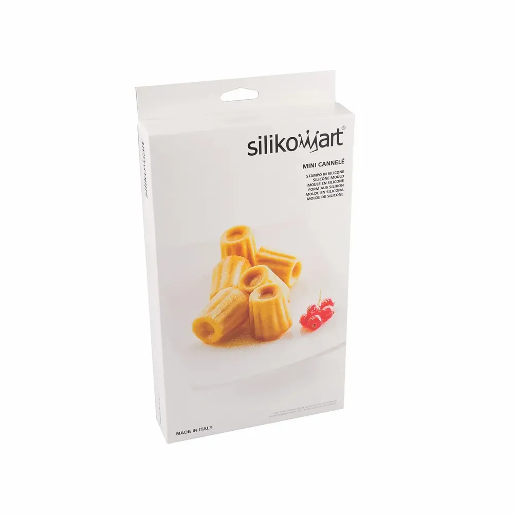 Kitchen utensils - SF 033 MINI CANNELÉ - SILICONE MOULD ø35 H 35 MM - SILIKOMART S.R.L.