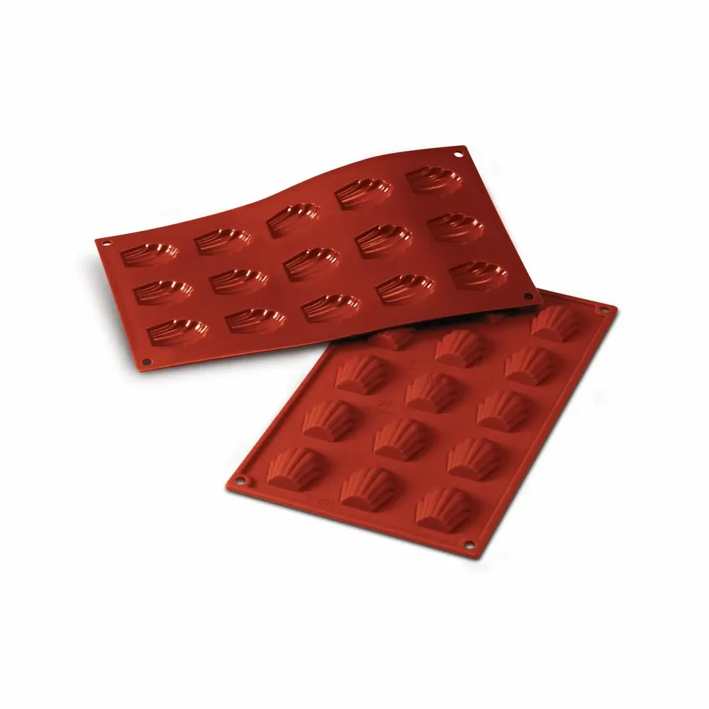 Ustensiles de cuisine - SF 031 MADELEINES - MOULE EN SILICONE 44X34 H 10 MM - SILIKOMART S.R.L.
