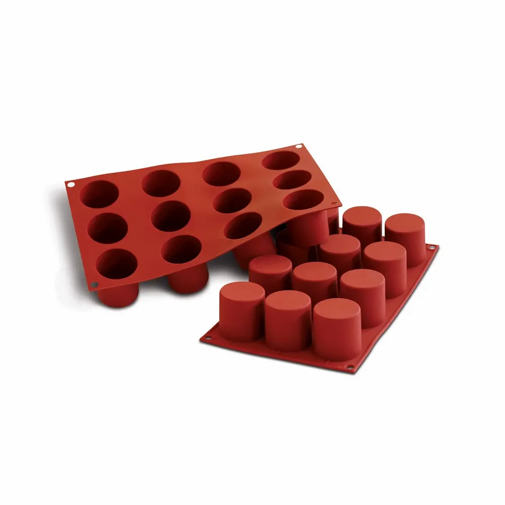 Ustensiles de cuisine - SF 098 CYLINDERS - MOULE EN SILICONE ø48 H 50 MM - SILIKOMART S.R.L.