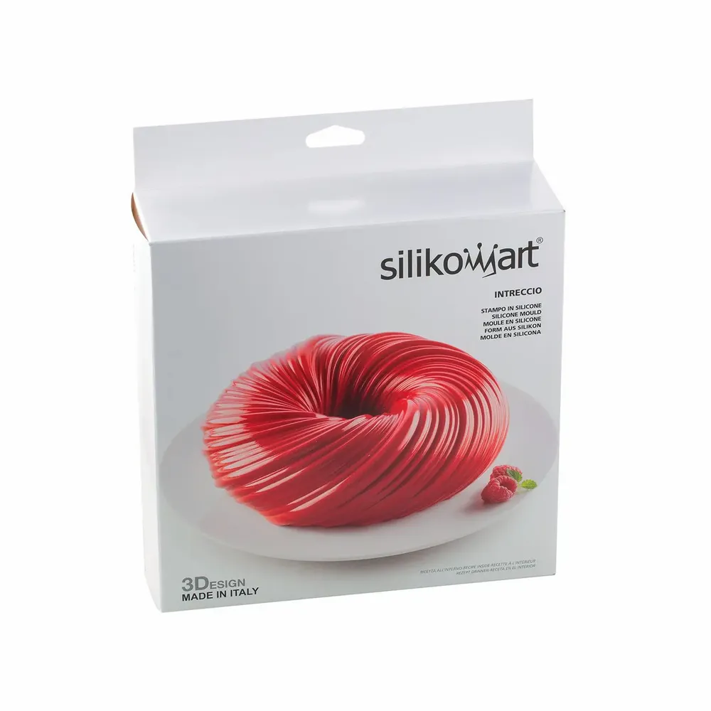 Kitchen utensils - INTRECCIO - SILICONE MOULD ø210 H 70 MM - SILIKOMART S.R.L.