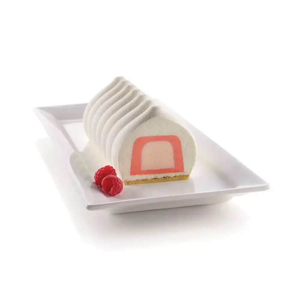 Kitchen utensils - INSERTO BUCHE - SILICONE MOULD 200X35 H 30 MM 220X50 H 40 MM - SILIKOMART S.R.L.