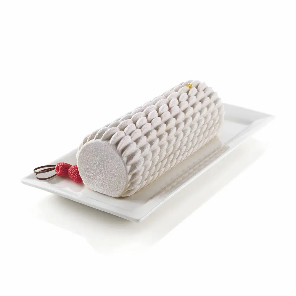 Kitchen utensils - BUCHE QUENELLE - SILICONE MOULD 245X95 H 77MM - SILIKOMART S.R.L.