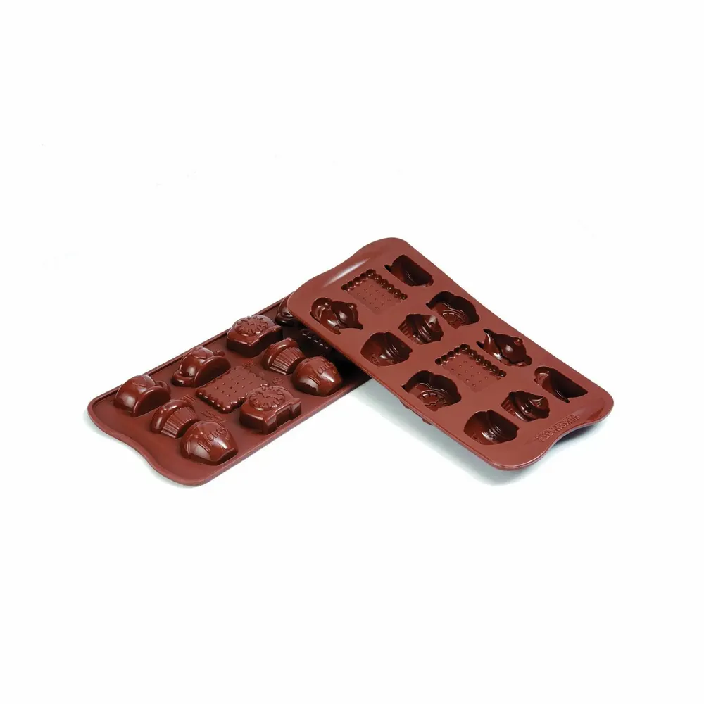 Kitchen utensils - SCG17 TEATIME - SILICONE MOULD 43,6X29 H 15 MM - SILIKOMART S.R.L.