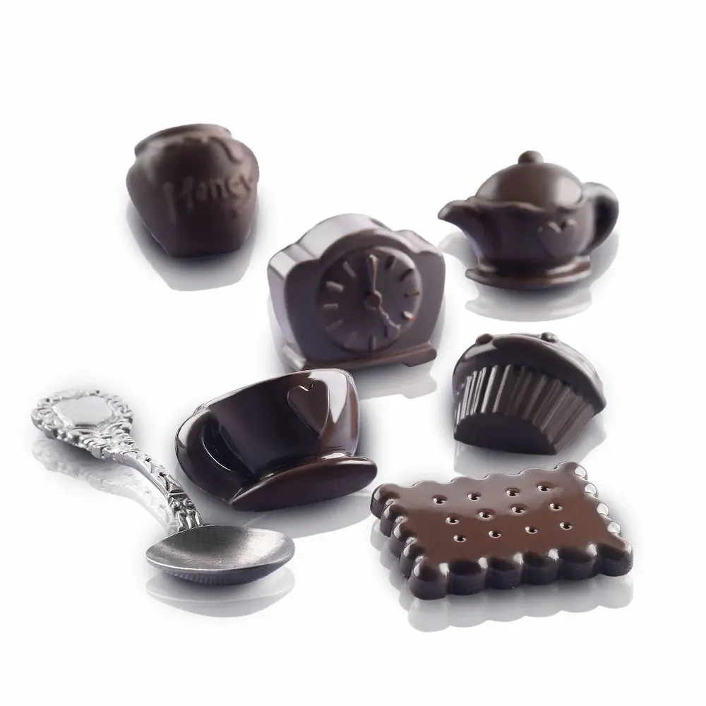 Kitchen utensils - SCG17 TEATIME - SILICONE MOULD 43,6X29 H 15 MM - SILIKOMART S.R.L.