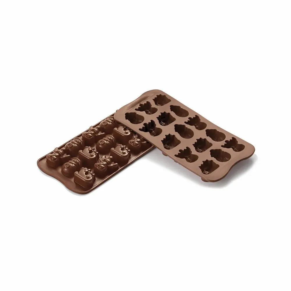Kitchen utensils - SCG23 CHOCO WINTER - SILICONE MOULD 33X27 H 15 MM - SILIKOMART S.R.L.