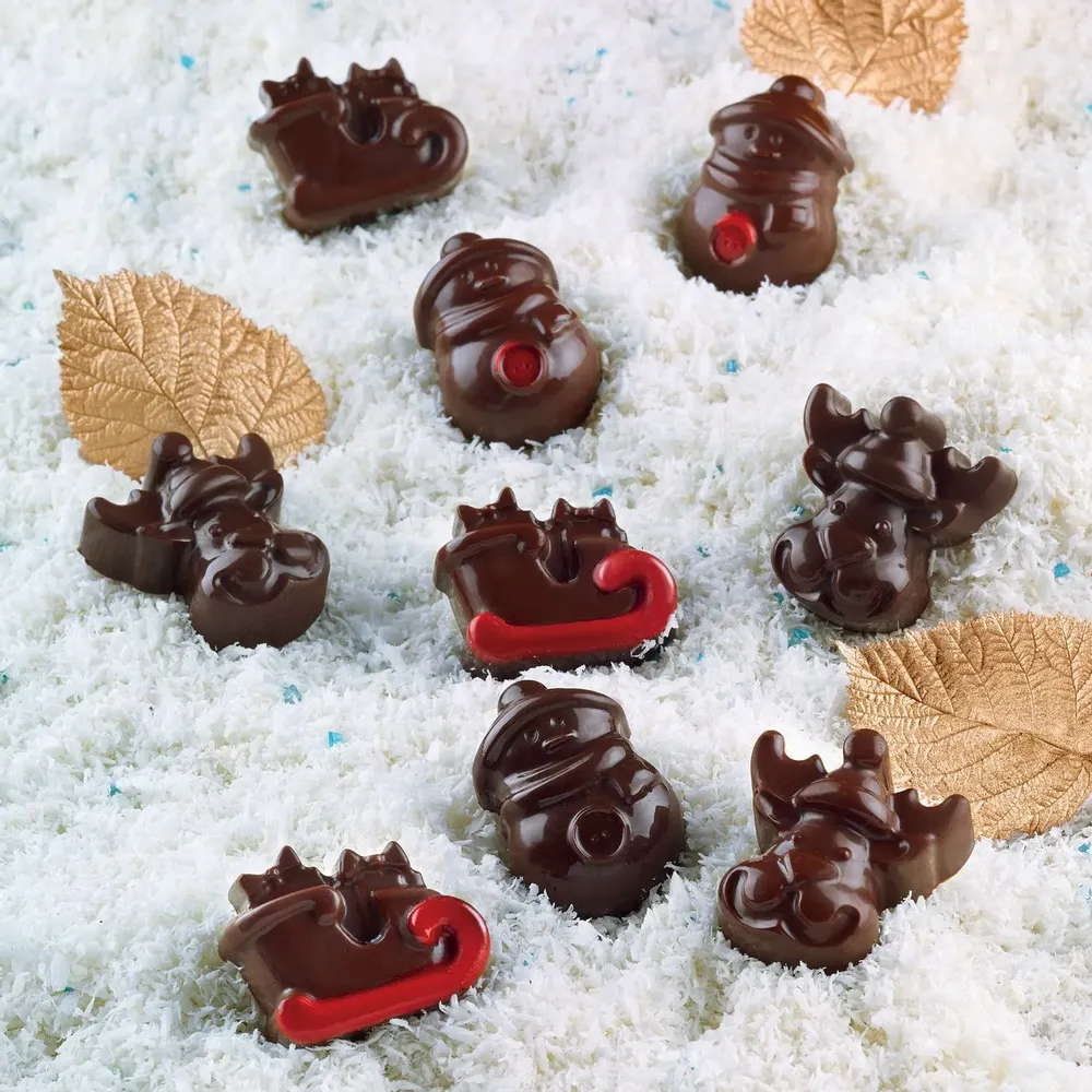 Kitchen utensils - SCG23 CHOCO WINTER - SILICONE MOULD 33X27 H 15 MM - SILIKOMART S.R.L.