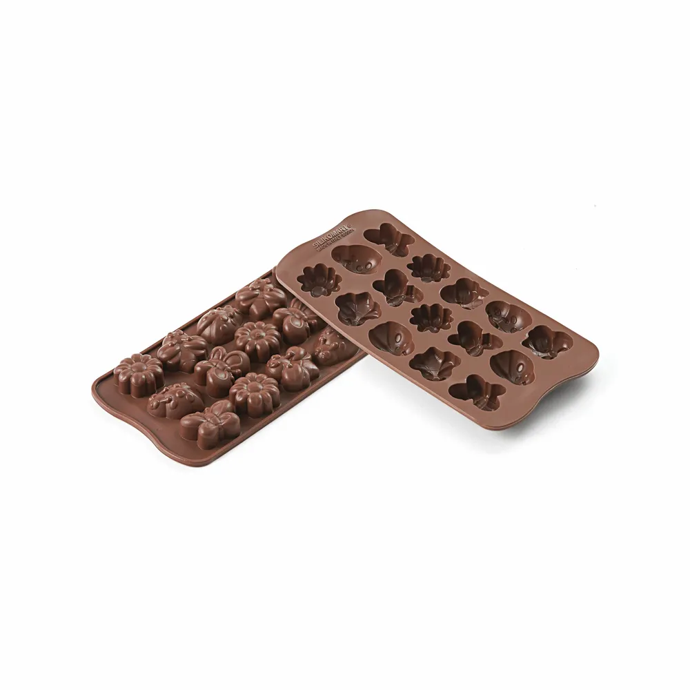 Kitchen utensils - SCG24 CHOCO SPRINGLIFE - SILICONE MOULD 36X26 H 15 MM - SILIKOMART S.R.L.