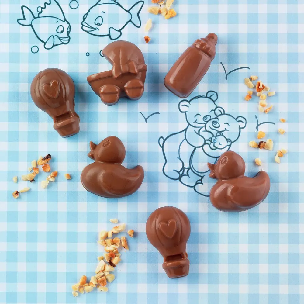 Kitchen utensils - SCG31 CHOCO BABY - SILICONE MOULD 35X32 H 15 MM - SILIKOMART S.R.L.
