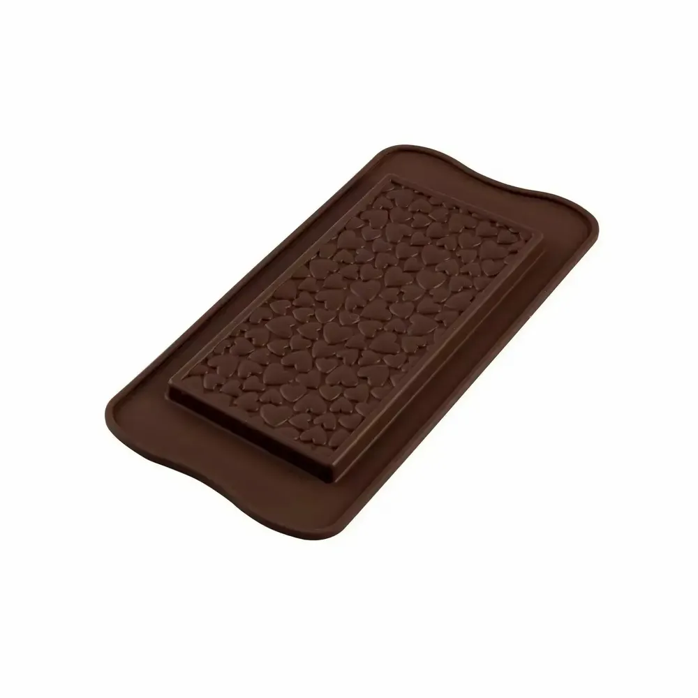 Kitchen utensils - SCG38 - SILICONE MOULD LOVE CHOCO BAR - SILIKOMART S.R.L.