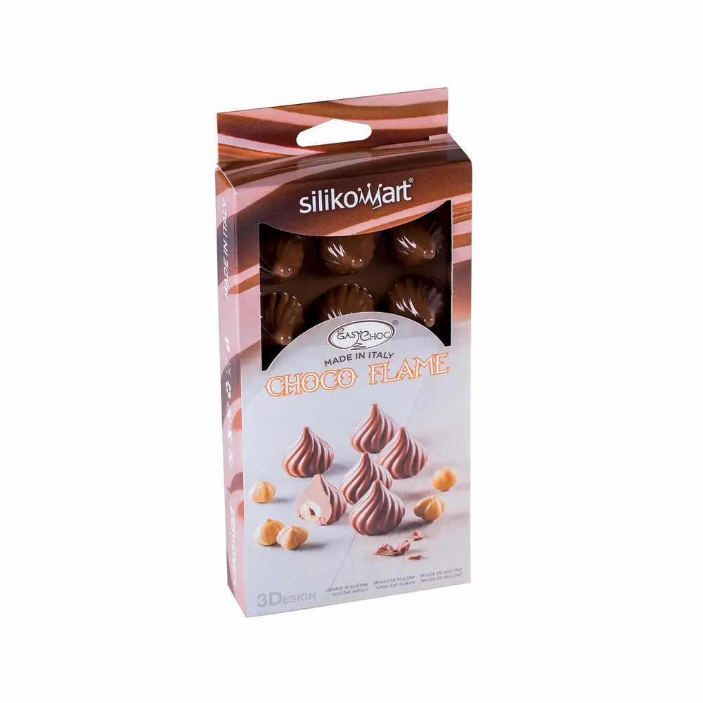 Kitchen utensils - SCG47 3D - SILICONE MOULD CHOCO FLAME - SILIKOMART S.R.L.