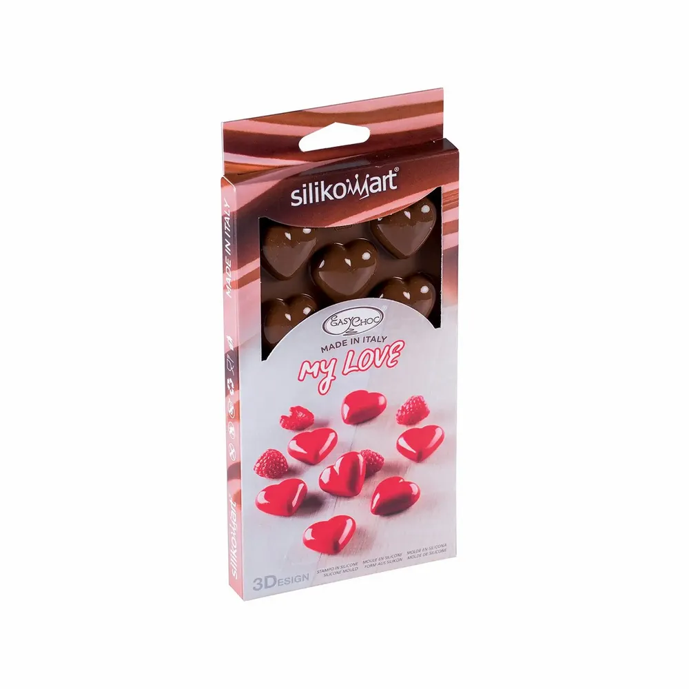 Kitchen utensils - SCG48 3D - SILICONE MOULD N.12 MY LOVE - SILIKOMART S.R.L.