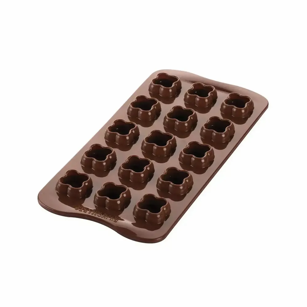 Kitchen utensils - SCG51 3D - SILICONE MOULD N.15 CHOCO GAME 22X22 H 20 MM - SILIKOMART S.R.L.