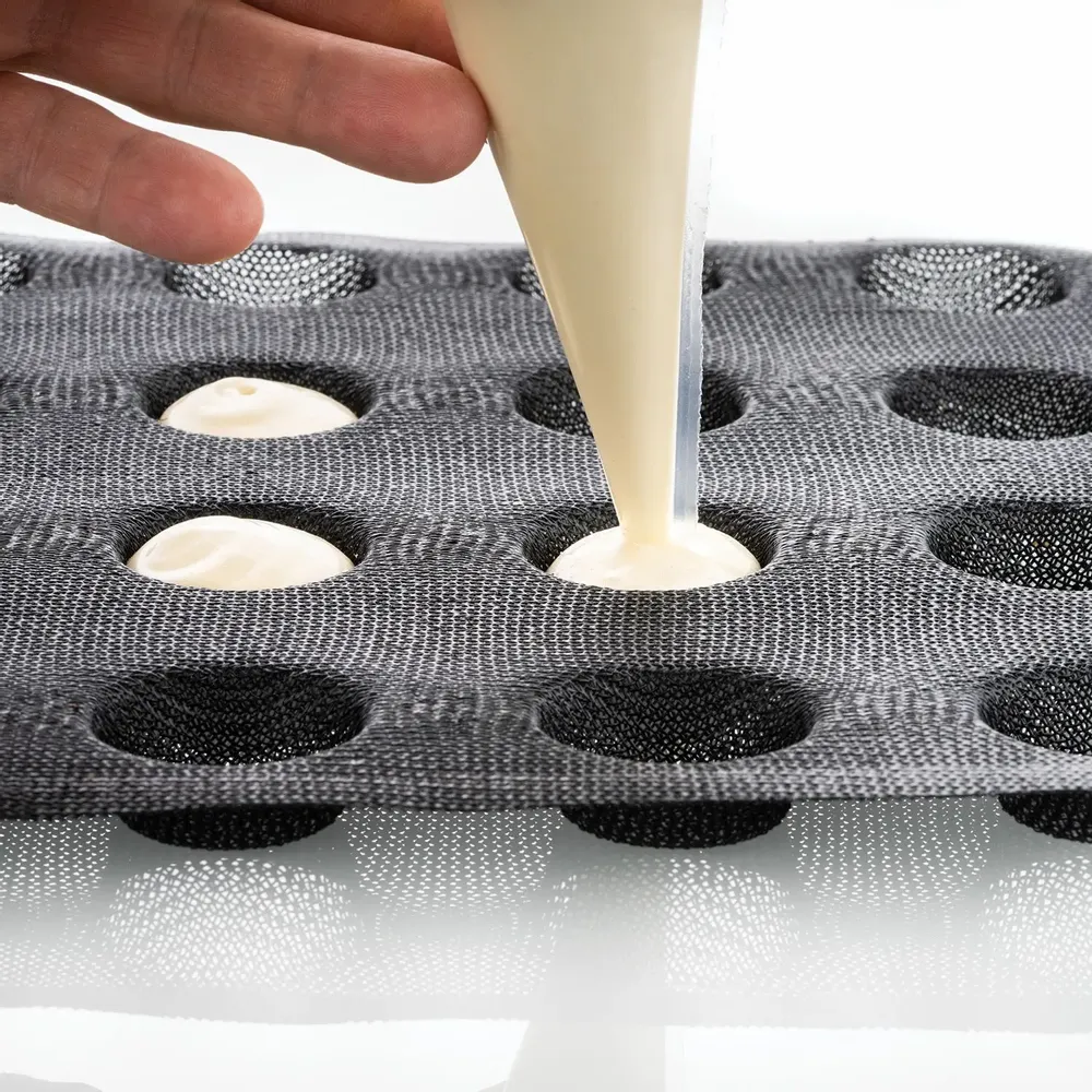 Kitchen utensils - AIR PLUS 12 - SILICONE MOULD N.4 ROUND ø120 H 30 MM - SILIKOMART S.R.L.