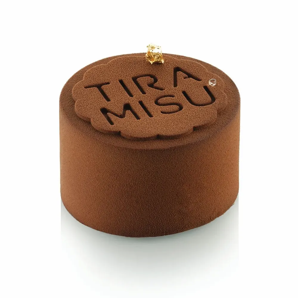 Kitchen utensils - MINI TIRAMISU DECOR - SET 6 SILICONE MATS TD16 ø60 H 2 MM - SILIKOMART S.R.L.