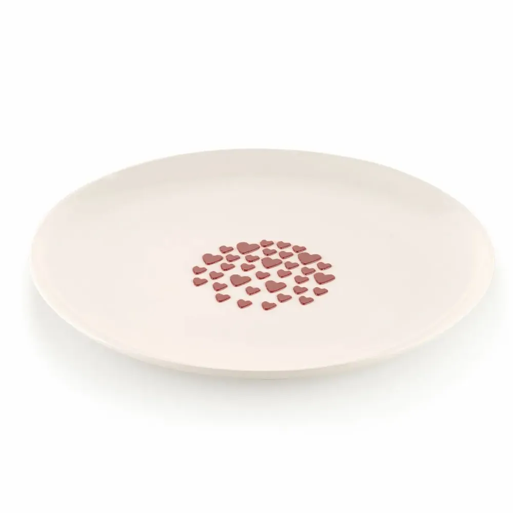 Kitchen utensils - STENCIL CUORE - SET 2 SILICONE MOULDS ø100 H 1 MM - SILIKOMART S.R.L.