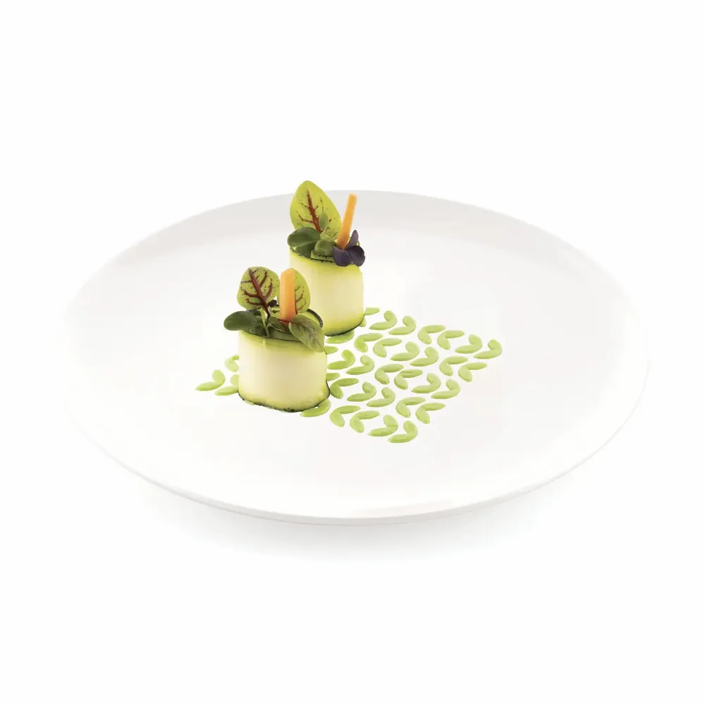 Kitchen utensils - STENCIL FOLIAGE - SET 2 SILICONE MOULDS 100X100 H 1 MM - SILIKOMART S.R.L.