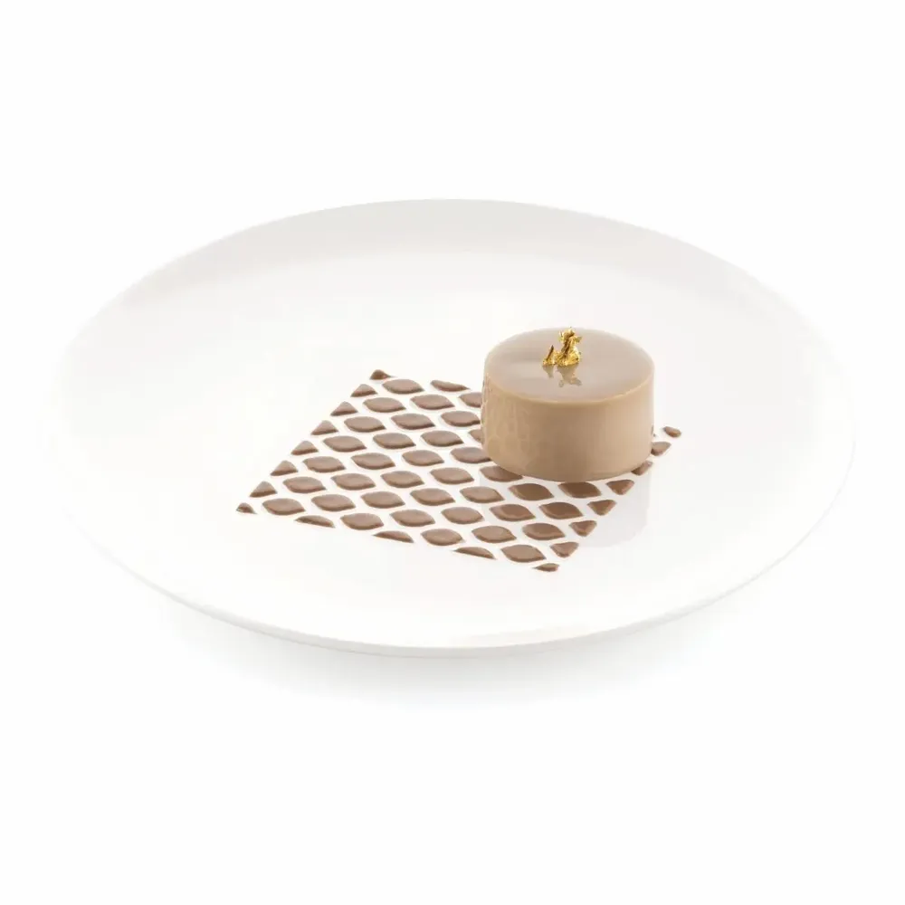 Kitchen utensils - STENCIL ALAMBRA - SET 2 SILICONE MOULDS 100X100 H 1 MM - SILIKOMART S.R.L.
