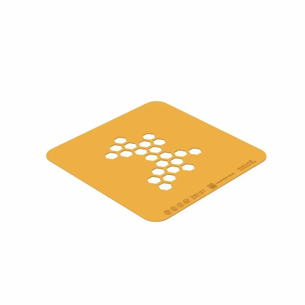 Kitchen utensils - STENCIL MIELE - SET 2 SILICONE MOULDS 100X77 H 1 MM - SILIKOMART S.R.L.