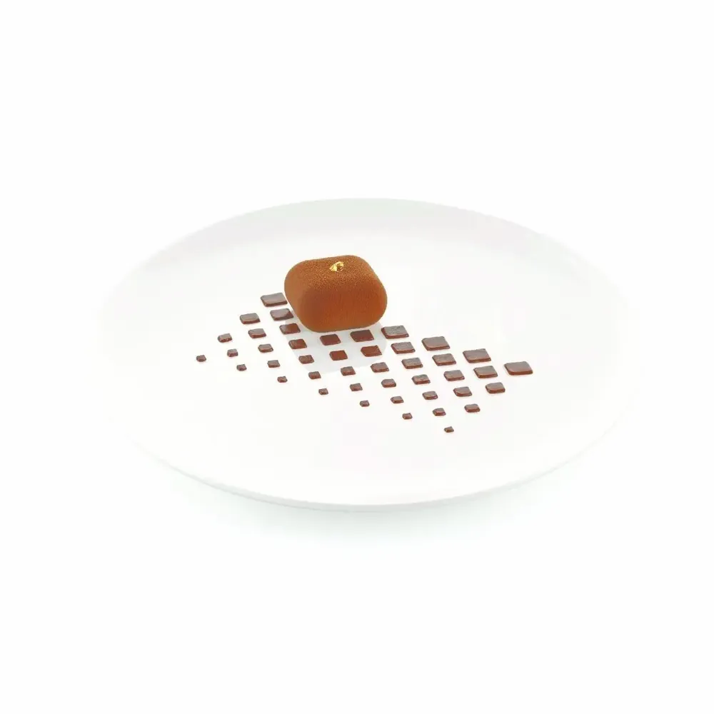 Kitchen utensils - STENCIL LOSANGA - SET 2 SILICONE MOULDS 138X72 H 1 MM - SILIKOMART S.R.L.