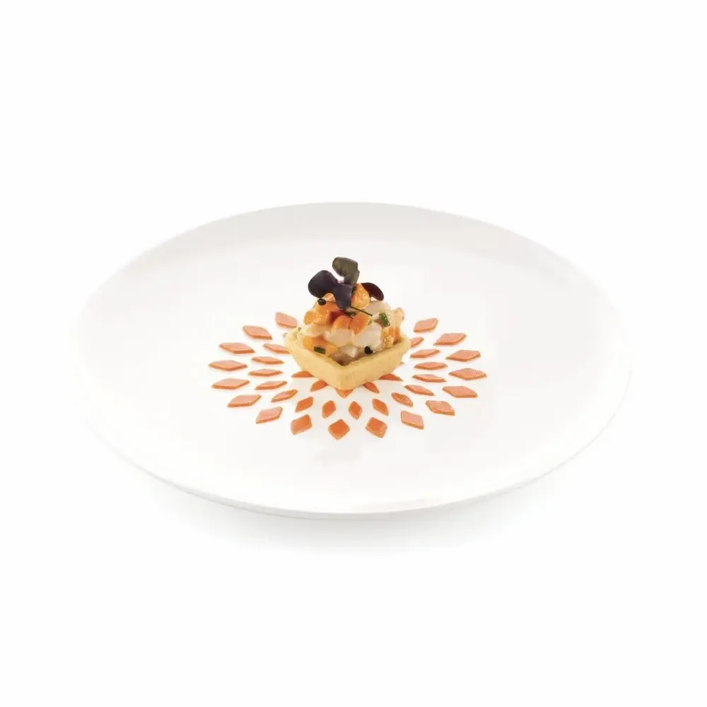 Kitchen utensils - STENCIL FIORE DI LOTO - SET 2 SILICONE MOULDS ø100 H 1 MM - SILIKOMART S.R.L.