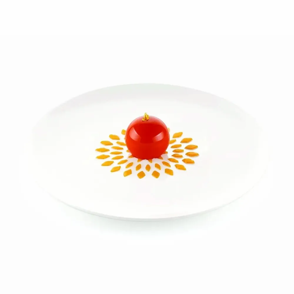 Kitchen utensils - STENCIL FIORE DI LOTO - SET 2 SILICONE MOULDS ø100 H 1 MM - SILIKOMART S.R.L.