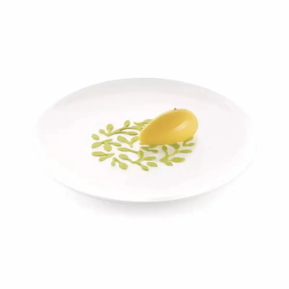 Ustensiles de cuisine - STENCIL RAMO - SET 2 MOULES EN SILICONE ø 100 H 1 MM - SILIKOMART S.R.L.
