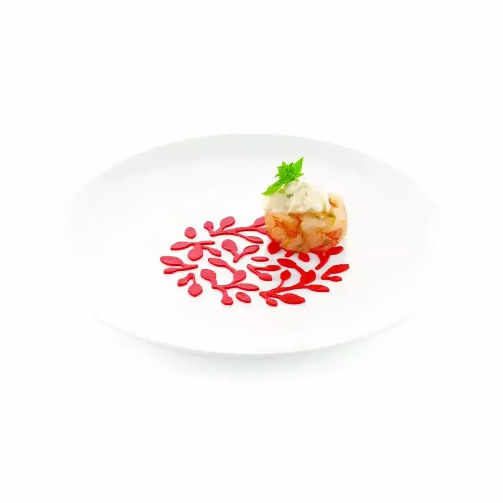 Ustensiles de cuisine - STENCIL RAMO - SET 2 MOULES EN SILICONE ø 100 H 1 MM - SILIKOMART S.R.L.