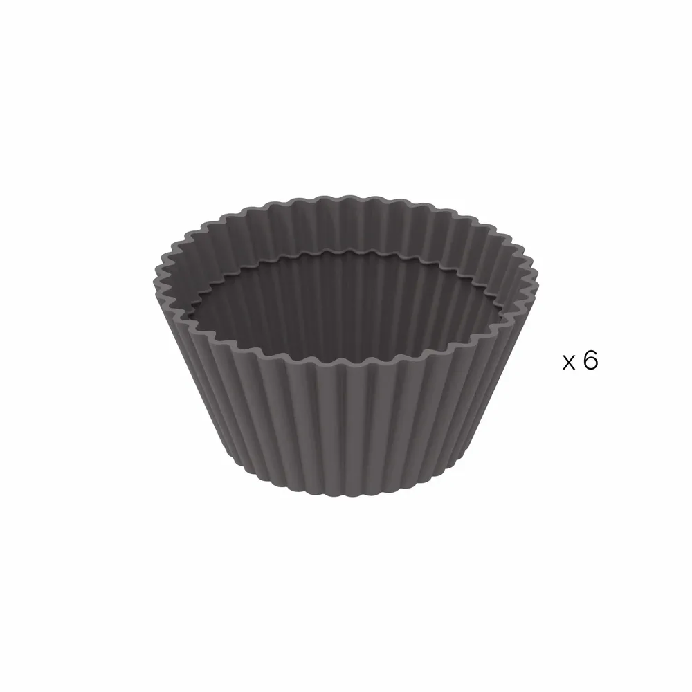 Ustensiles de cuisine - SILFRY MUFFIN - SET 6 SILICONE TASSES ø68 H 32 MM - SILIKOMART S.R.L.