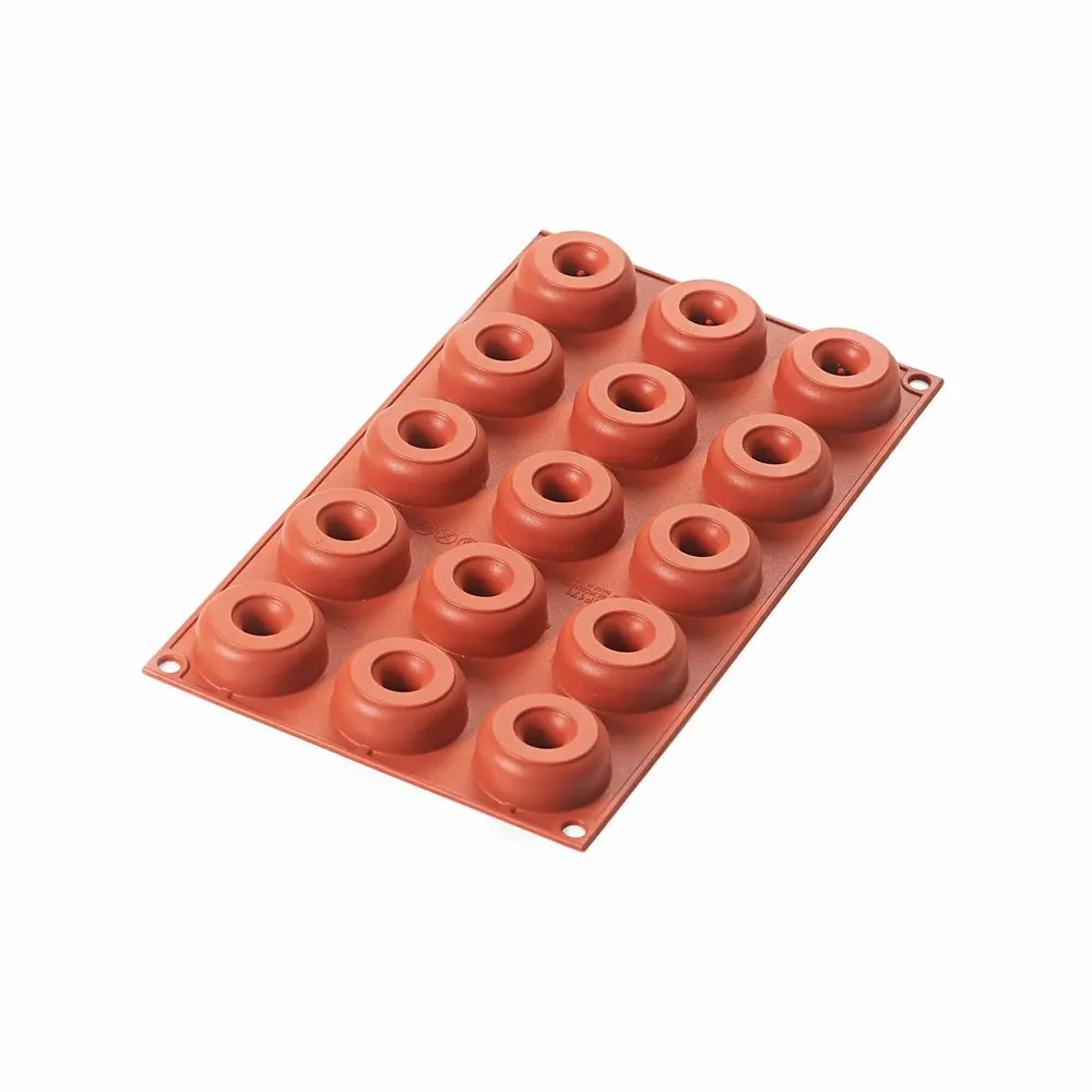 Kitchen utensils - SMALL DONUTS - SILICONE MOULD ø45/15 H18 MM - SILIKOMART S.R.L.