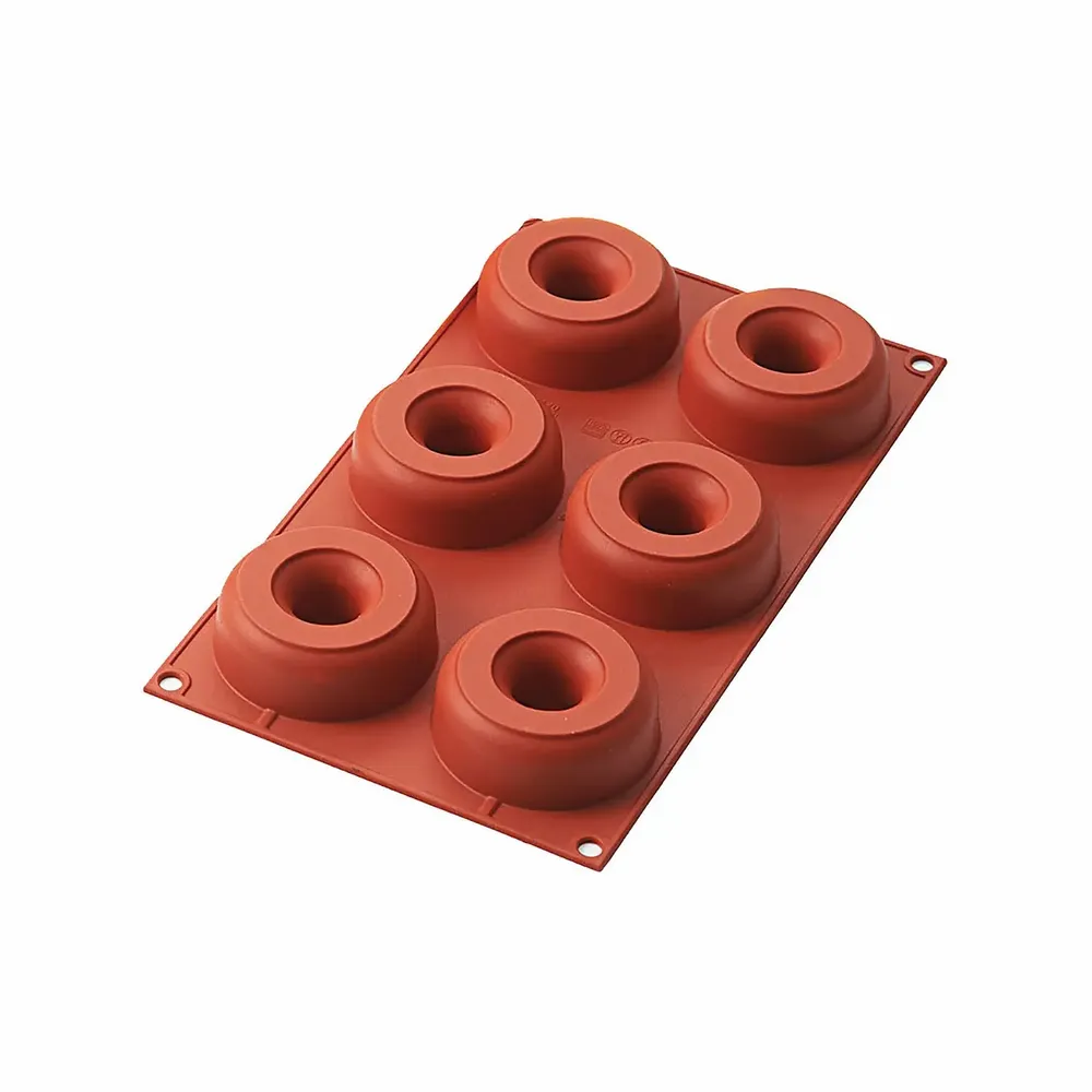 Ustensiles de cuisine - DONUTS - MOULE EN SILICONE ø75/25 H28 MM - SILIKOMART S.R.L.