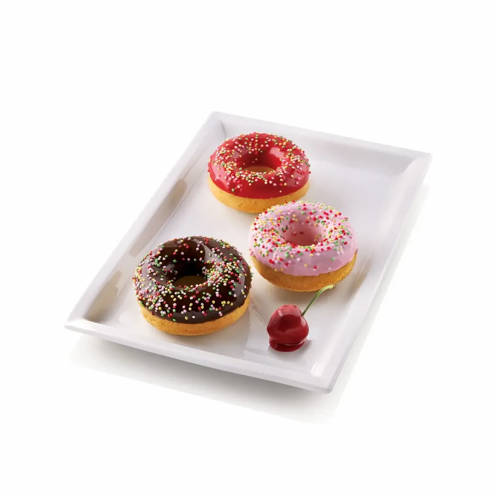 Ustensiles de cuisine - DONUTS - MOULE EN SILICONE ø75/25 H28 MM - SILIKOMART S.R.L.