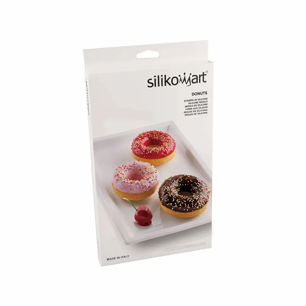 Ustensiles de cuisine - DONUTS - MOULE EN SILICONE ø75/25 H28 MM - SILIKOMART S.R.L.