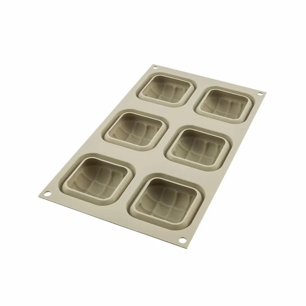 Kitchen utensils - MINI ELEGANZA - SILICONE MOULD N.6 MINI ELEGANZA 70X70 H 30 MM - SILIKOMART S.R.L.