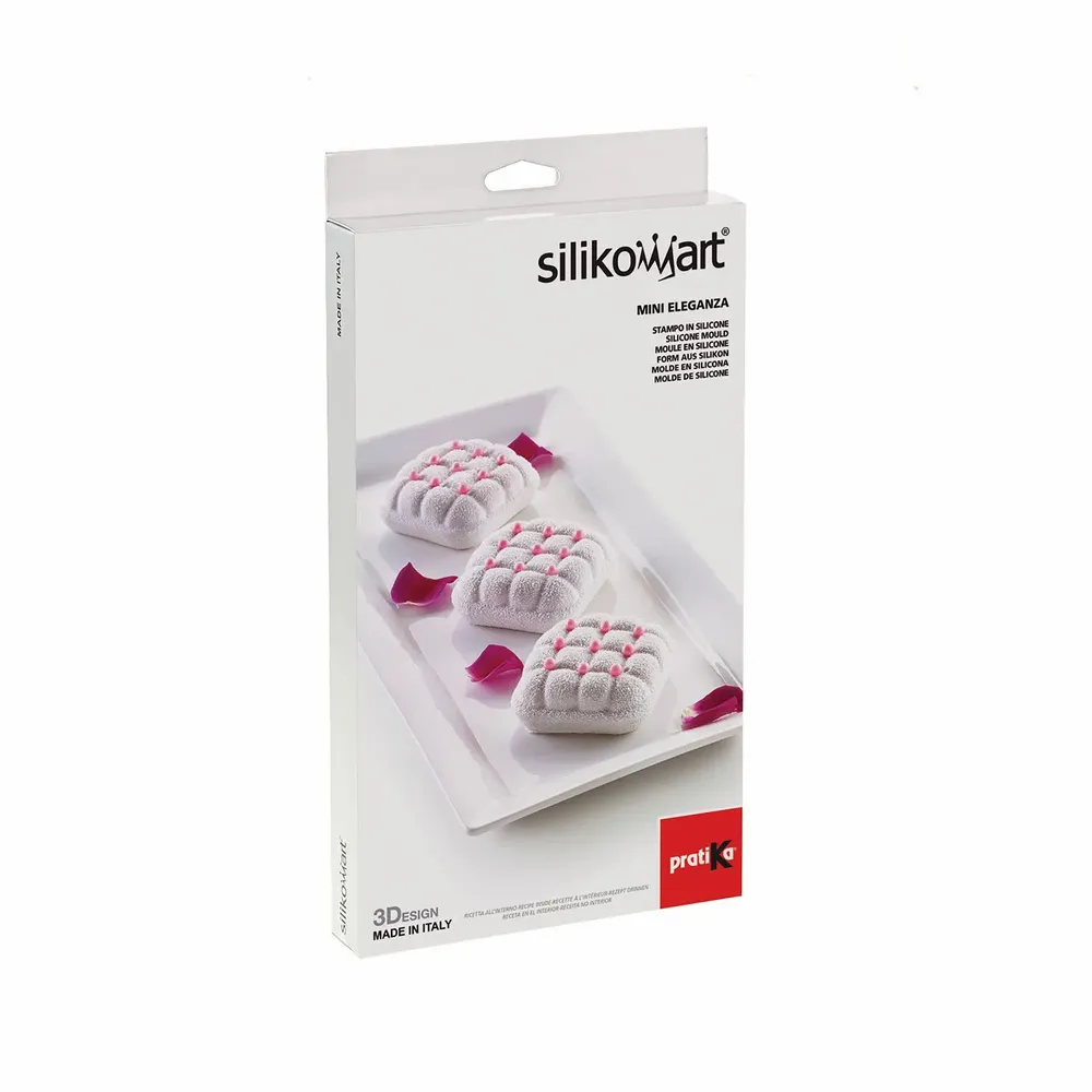 Kitchen utensils - MINI ELEGANZA - SILICONE MOULD N.6 MINI ELEGANZA 70X70 H 30 MM - SILIKOMART S.R.L.