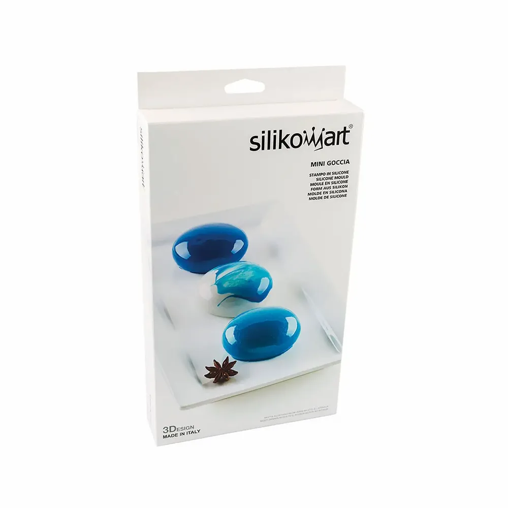 Kitchen utensils - MINI GOCCIA - SILICONE MOULD MINI GOCCIA ø68 H 33 MM - SILIKOMART S.R.L.