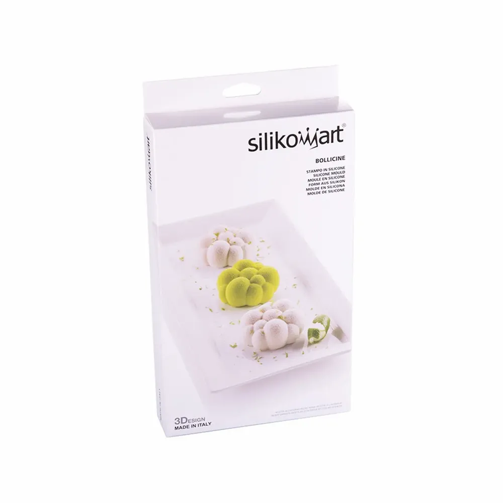 Kitchen utensils - BOLLICINE - SILICONE MOULD N.6 BOLLICINE ø70 H 30 MM - SILIKOMART S.R.L.