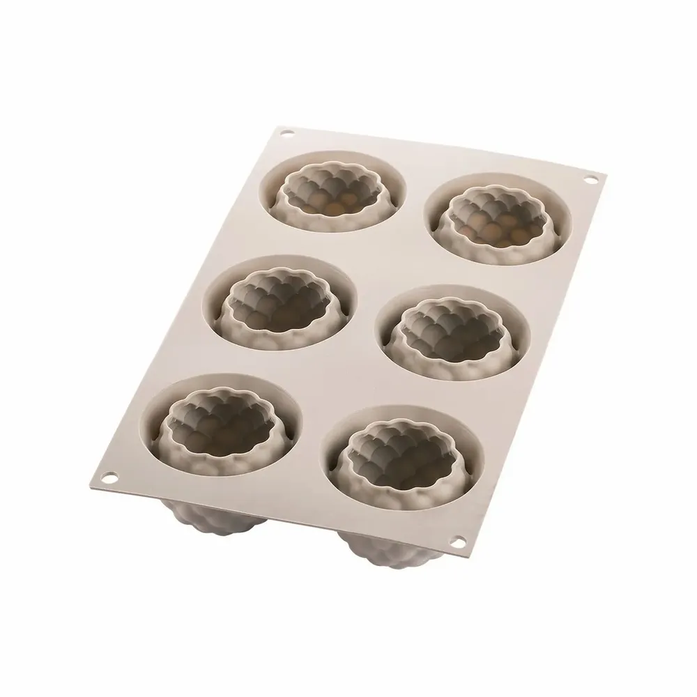 Kitchen utensils - SEGRETI DEL BOSCO - SILICONE MOULD N.6 MORA ø65 H 55 MM - SILIKOMART S.R.L.