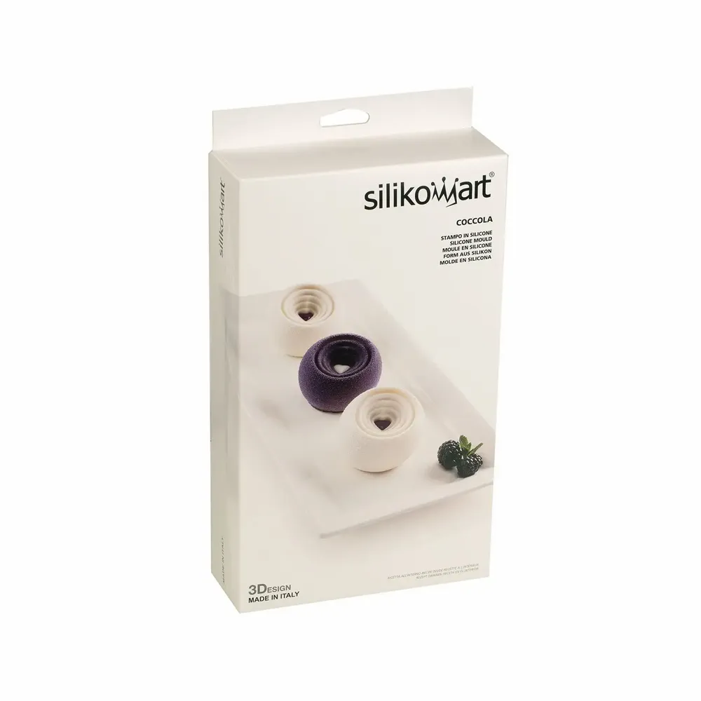 Kitchen utensils - COCCOLA - SILICONE MOULD N.6 ø70 H 55 MM - SILIKOMART S.R.L.