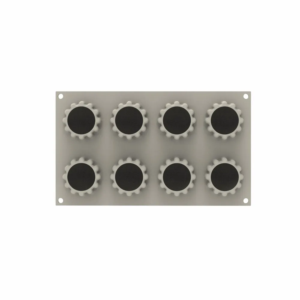 Kitchen utensils - MÉDUSE - SILICONE MOULD N.8 ø58 H 56 MM - SILIKOMART S.R.L.