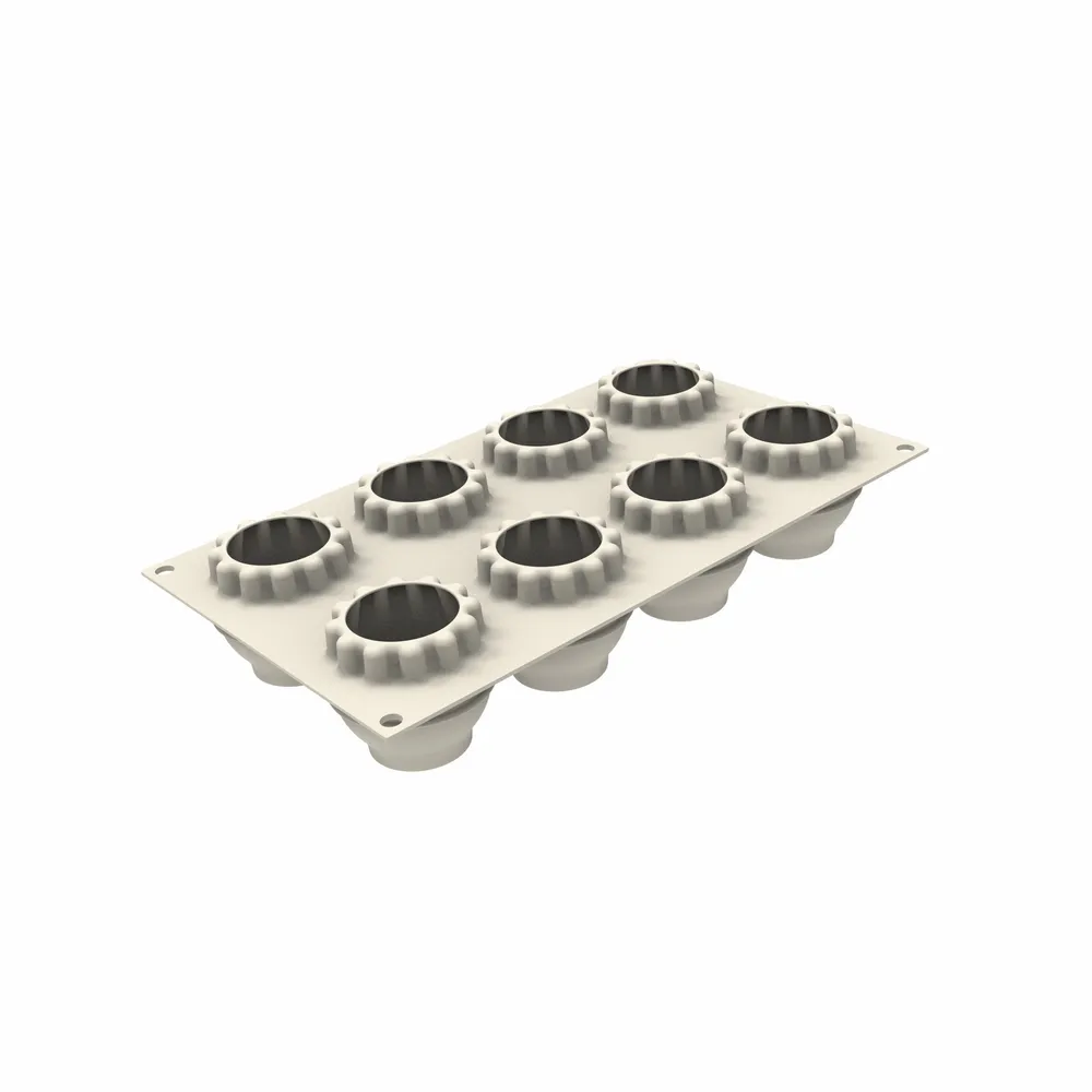 Kitchen utensils - MÉDUSE - SILICONE MOULD N.8 ø58 H 56 MM - SILIKOMART S.R.L.