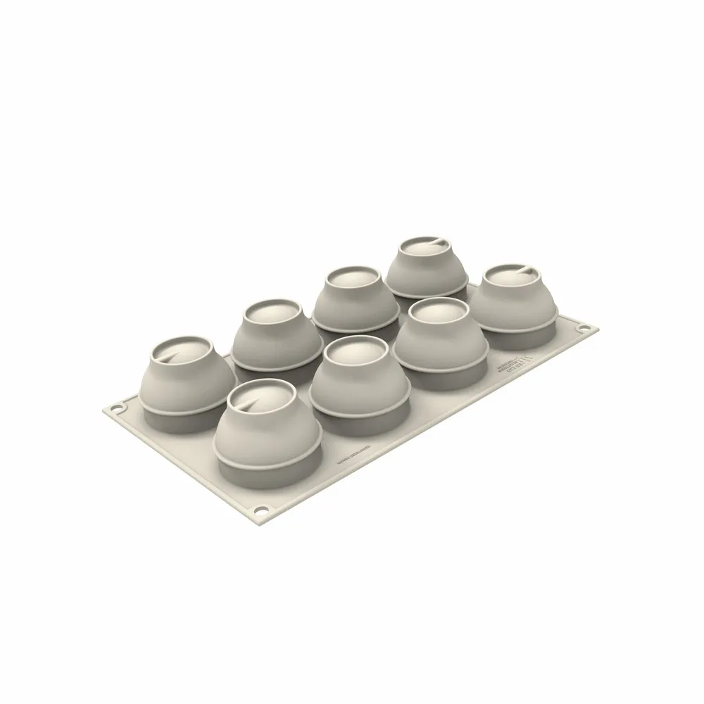 Kitchen utensils - MÉDUSE - SILICONE MOULD N.8 ø58 H 56 MM - SILIKOMART S.R.L.