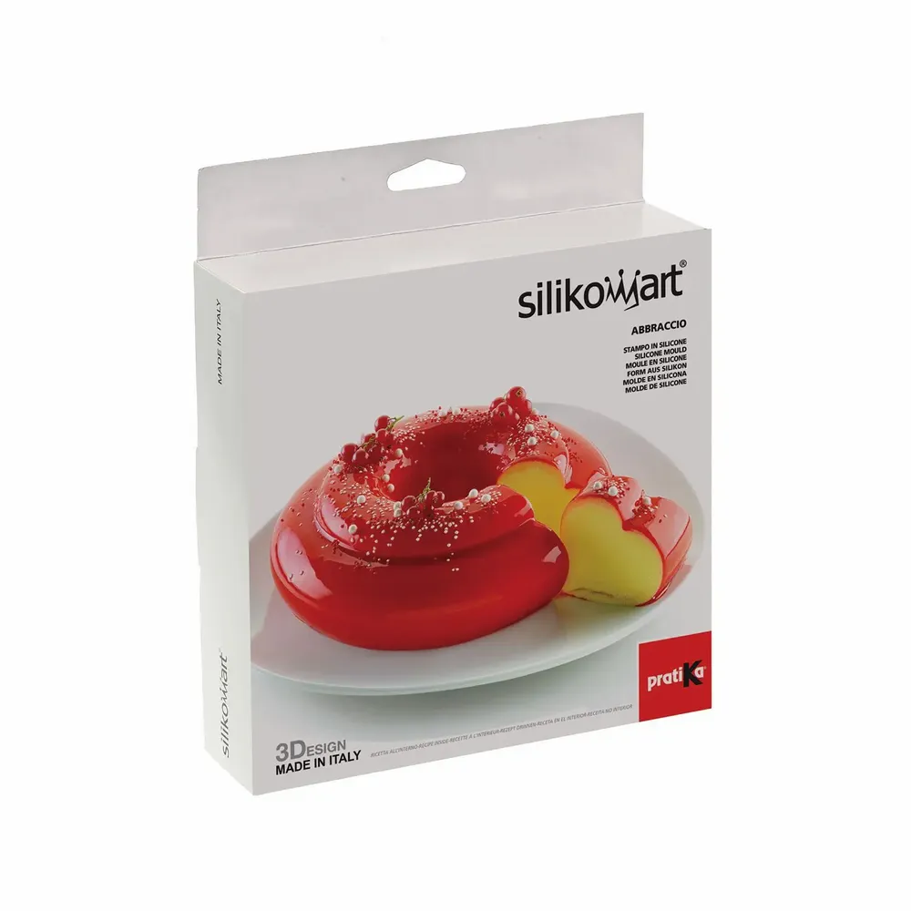 Kitchen utensils - ABBRACCIO - SILICONE MOULD ABBRACCIO ø220 H 65 MM - SILIKOMART S.R.L.